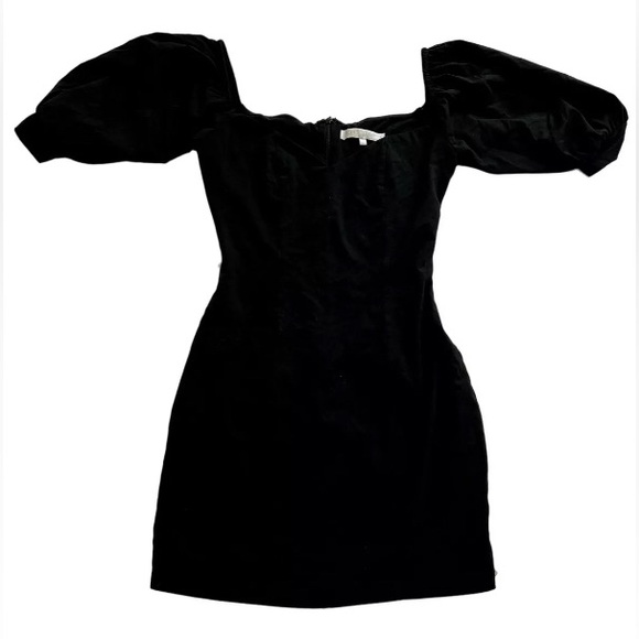 More to Come Lizzy Puff Sleeve Dress small NWT - Picture 3 of 4
